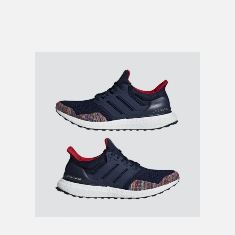 Adidas Ultra Boost LTD 1.0 Retro Navy Multi Sneakers Men's 9